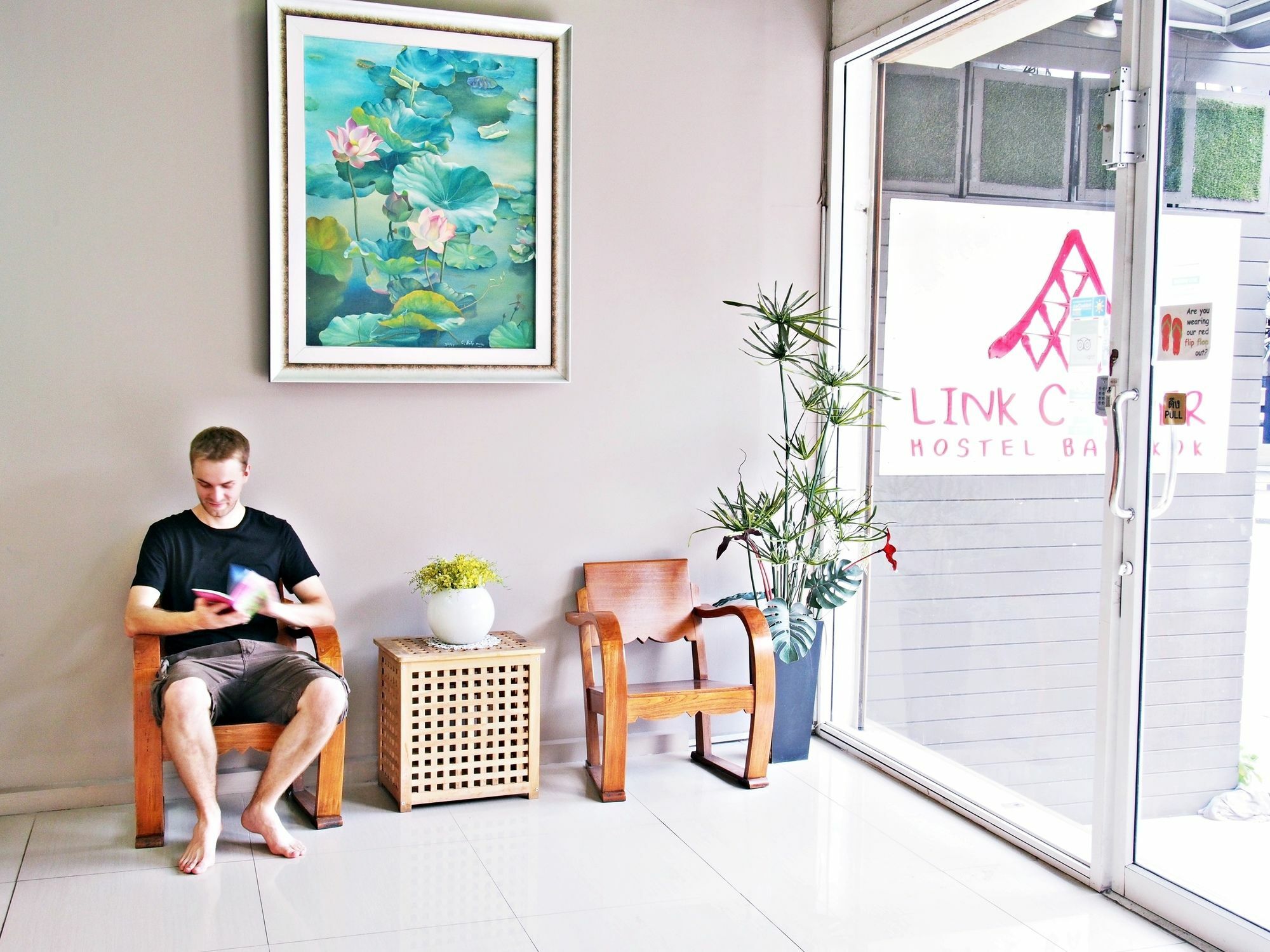 Link Corner Hostel Bangkok Exterior foto